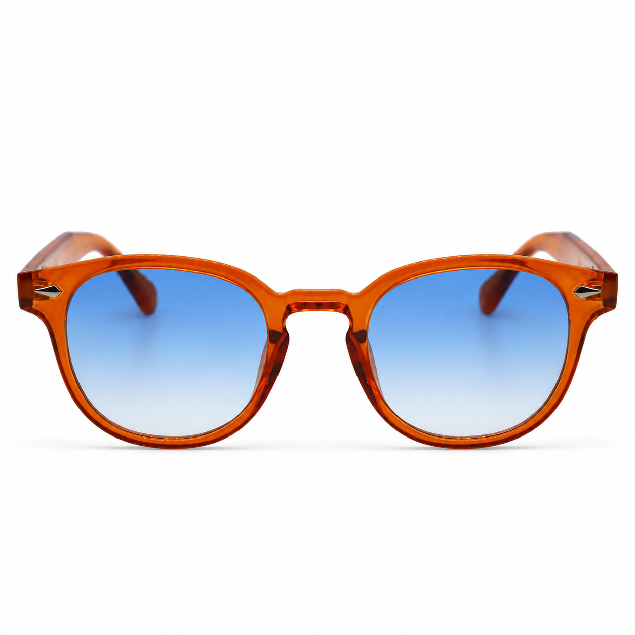 Orange blue fade shades