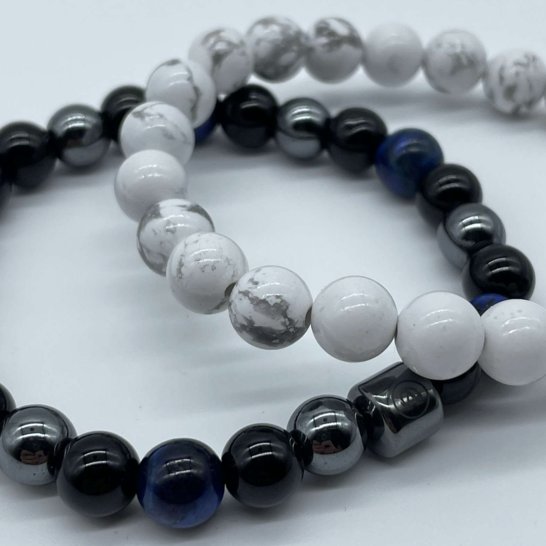 The "white and blue metal"