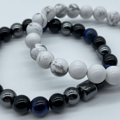 The "white and blue metal"