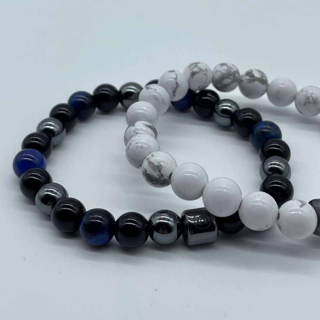 The "white and blue metal"